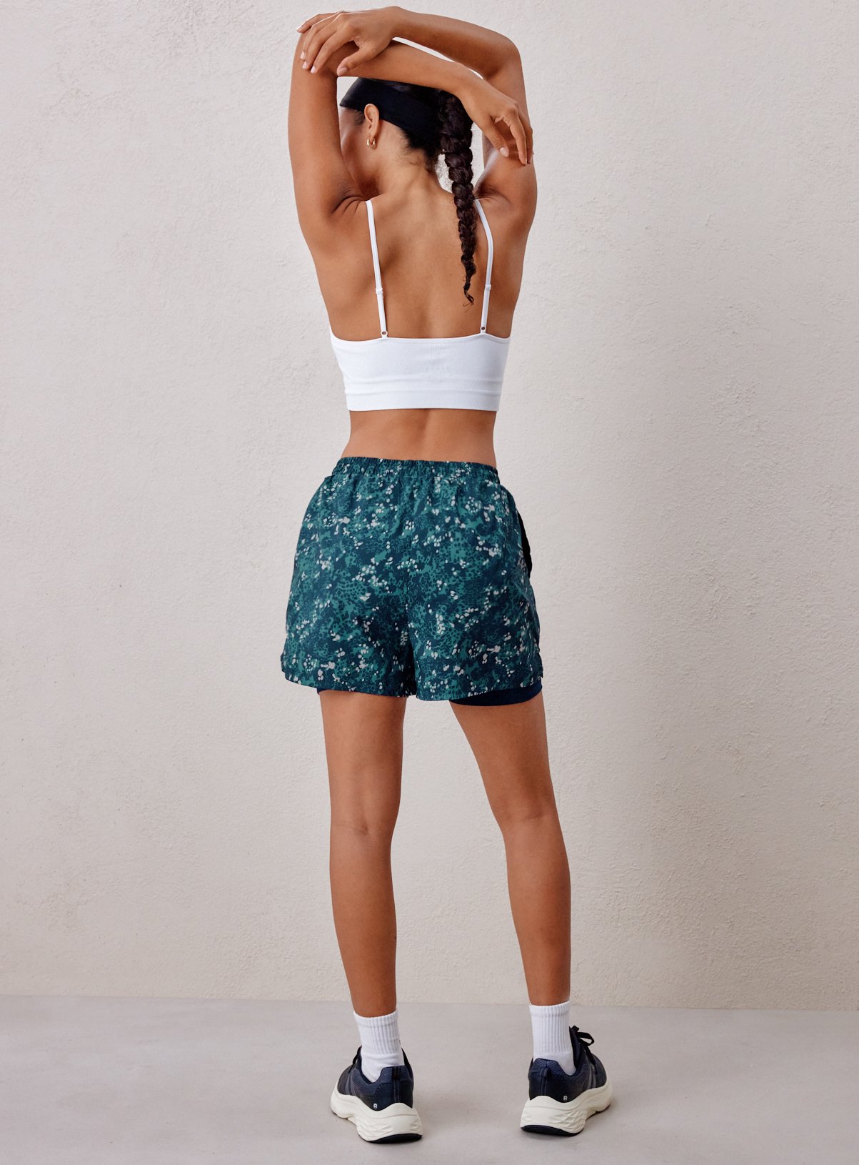 REAKTIV 2-In-1 Printed Training Shorts M - Image 6 thumbnail